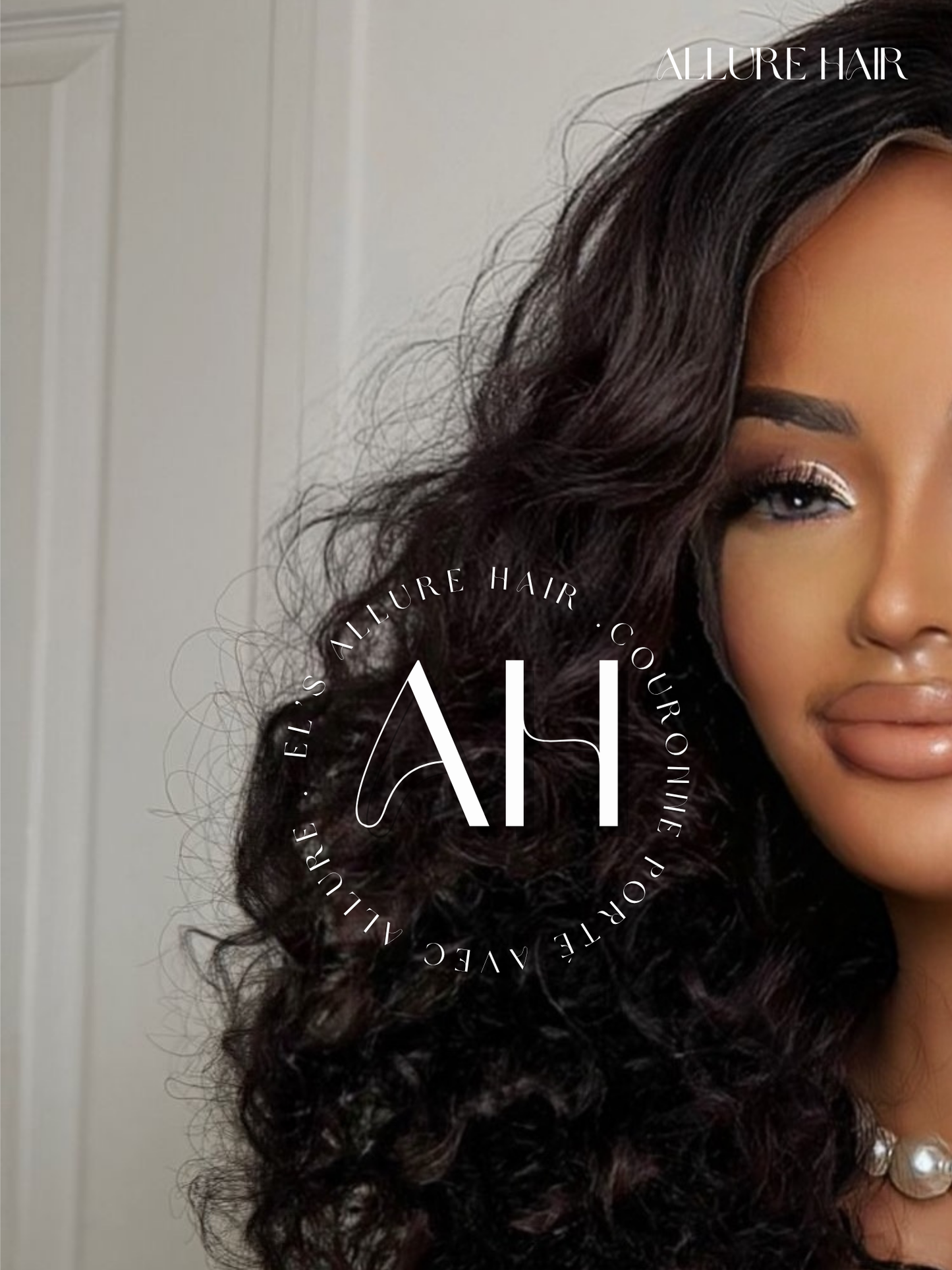 Blend hair bouncy
