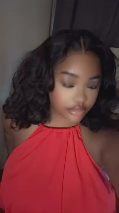 Blend hair bouncy